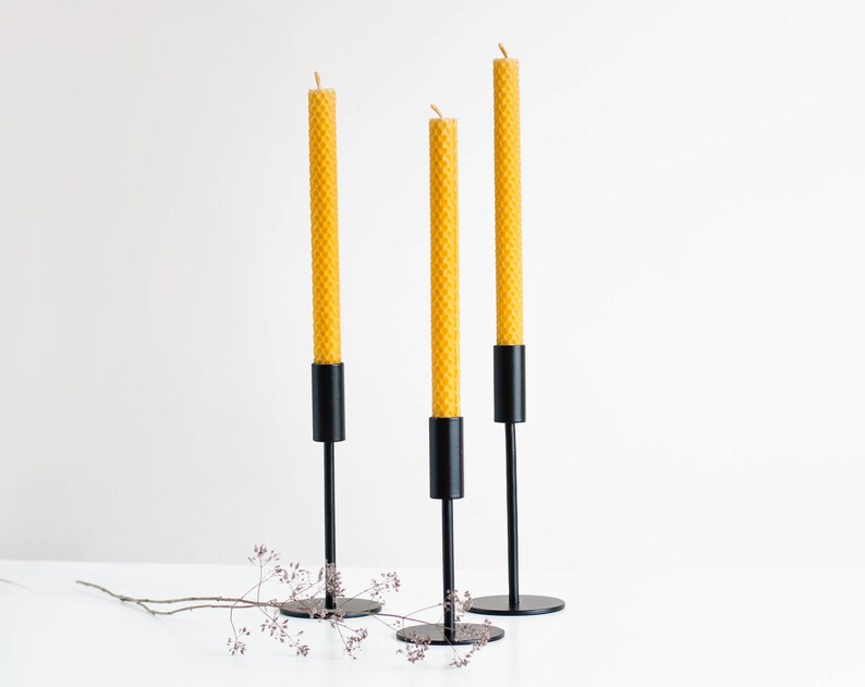 Black Metal Candlestick